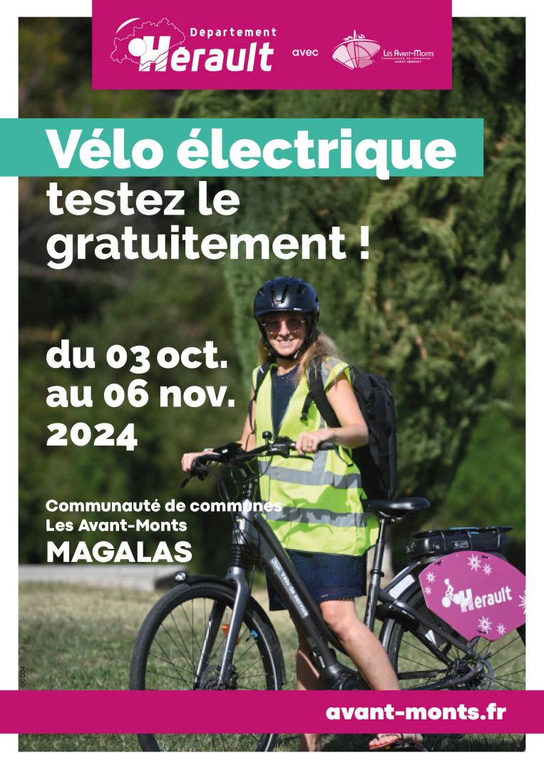 testez gratuitement le vélo éléctrique