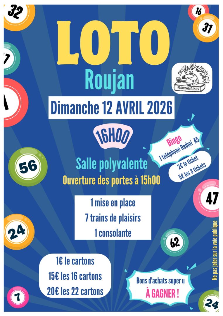 affiche loto
