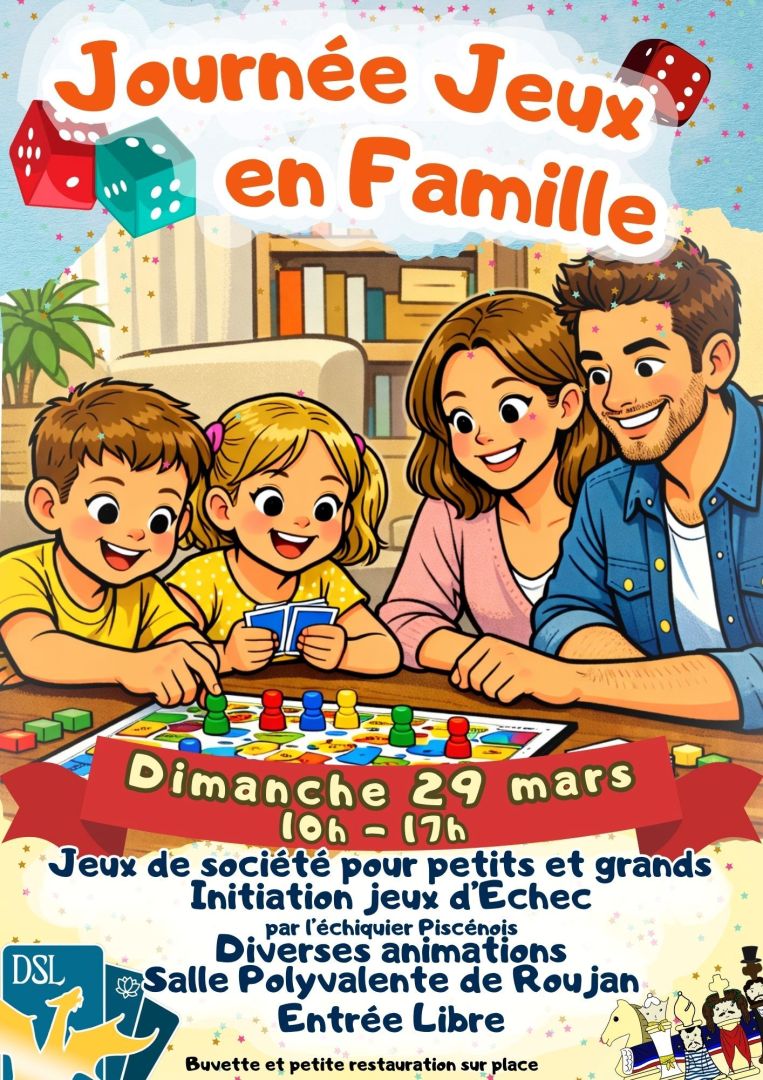 affiche journée jeux en famille