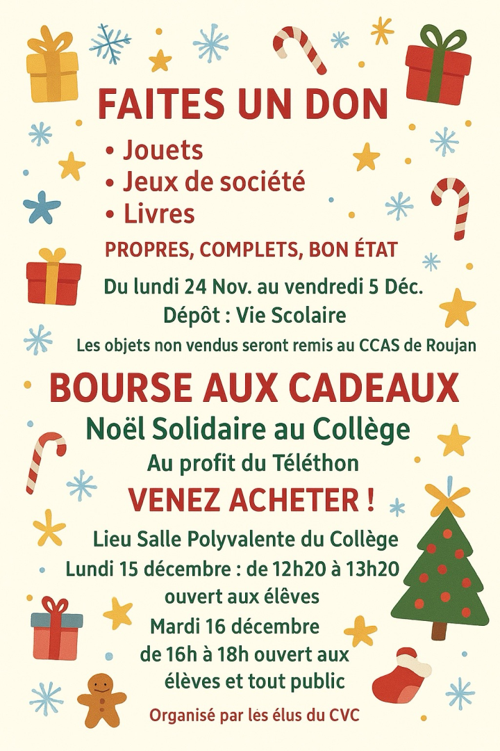 affiche bourse aux jouets