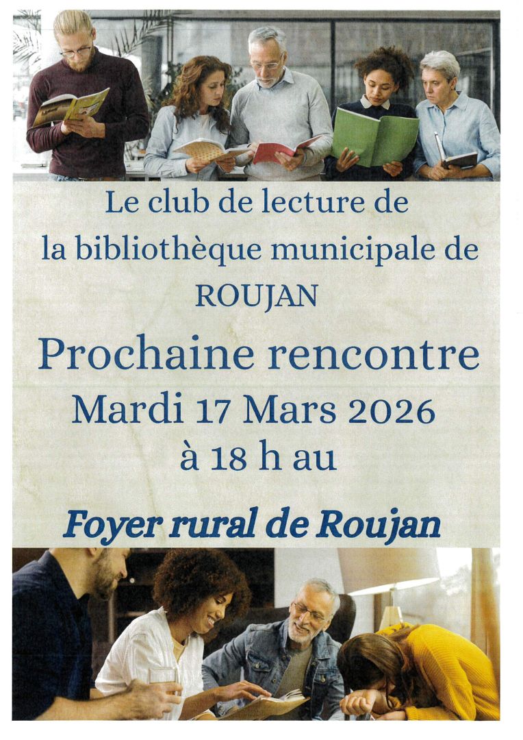 affiche club de lecture