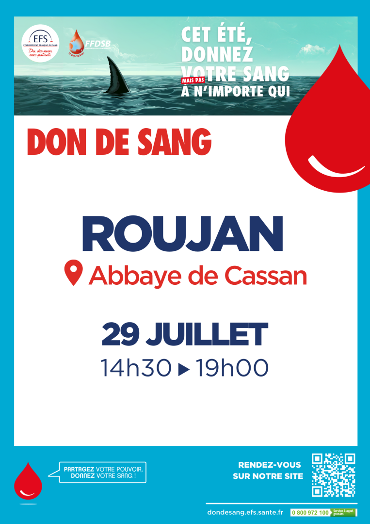 affiche don du sang