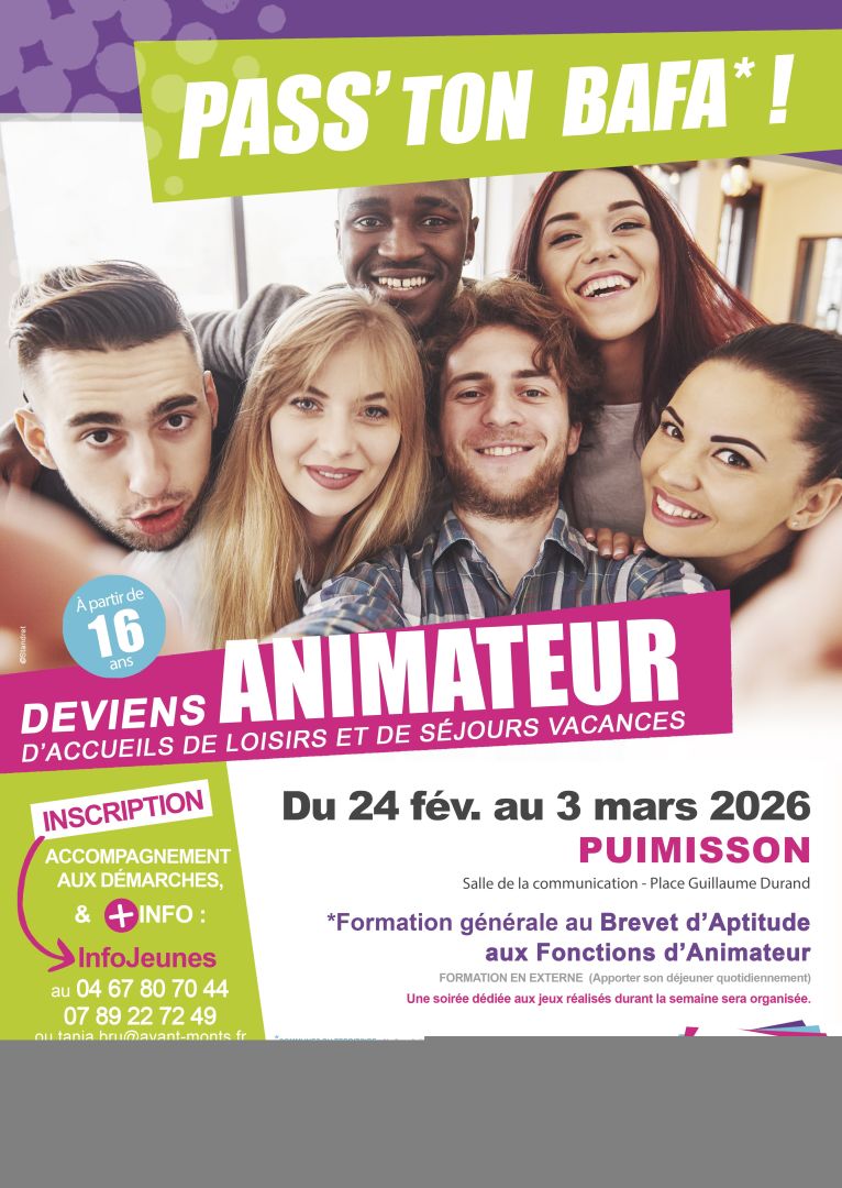 affiche passe ton bafa