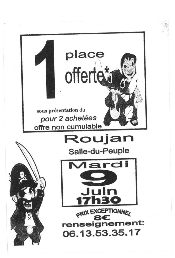 affiche spectacle